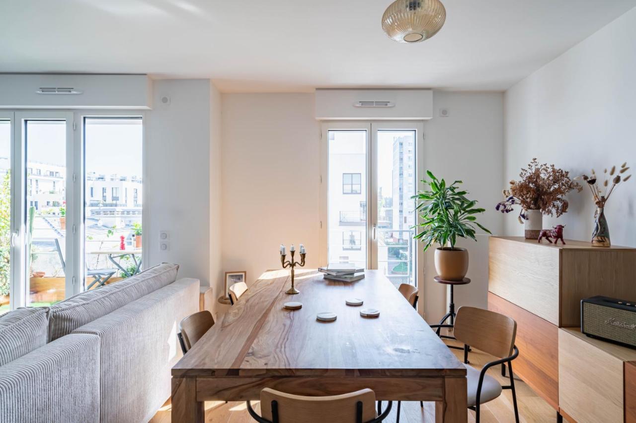 Stunning Apartment With Balcony To Visit Paris Levallois-Perret Luaran gambar